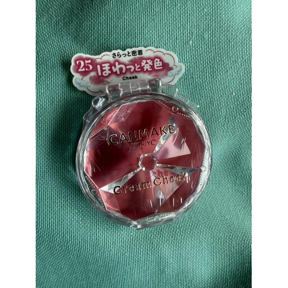 Товар без бренда [Предпродажа] Canmake Cream Cheek 25 Cherry Whip Блеск Румяный Плотно Прилегает Белый Розовый