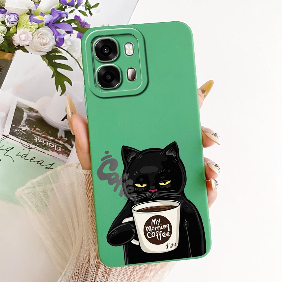 For Oppo A6s 4G CPH2815 Casing For Oppo A6s 5G CPH2789 Case Cover Luxury Fashion Cute Cartoon Funny Painted Silicone Phone Case