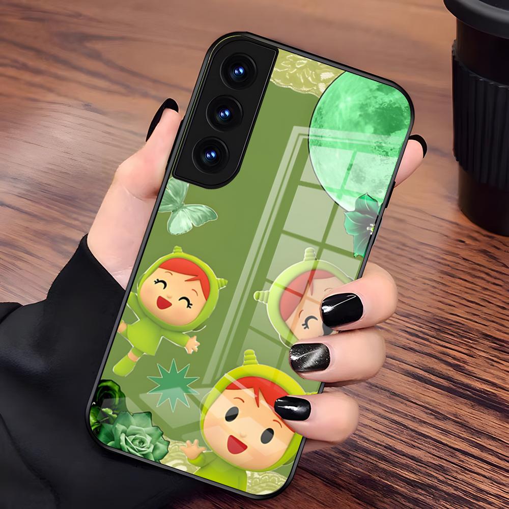 Pocoyo Handyhülle Für Samsung S25 Plus S20 S20 Plus S22 Ultra S23 FE S21 Plus S21 Ultra Glasabdeckung