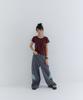 Peulleoti Play Color Pocket T-Shirt In Wine