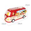 Baby Musical Bus Toys Busy Learning Food Toy Cartoon Intellectual School for Party