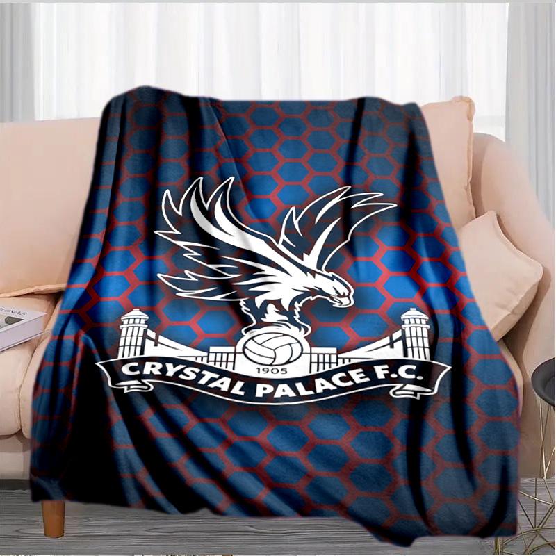 Crystal Fc Crest Printed Throws Blanket Soft Flannel Blankets for Couch Bed Gifts for Men Women Picnic Blanket Christmas Gifts