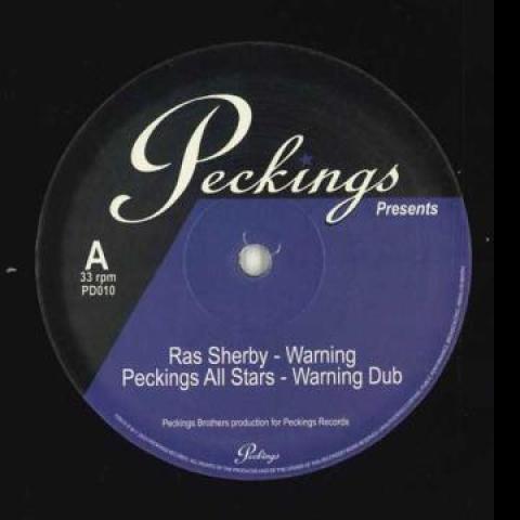 

12inch Record RAS SHERBY / TENNA STAR; MACKA B - Warning; Warning Dub / Worries In T PD010 Peckings UK 2024 UK Reggae, Ska & Dub