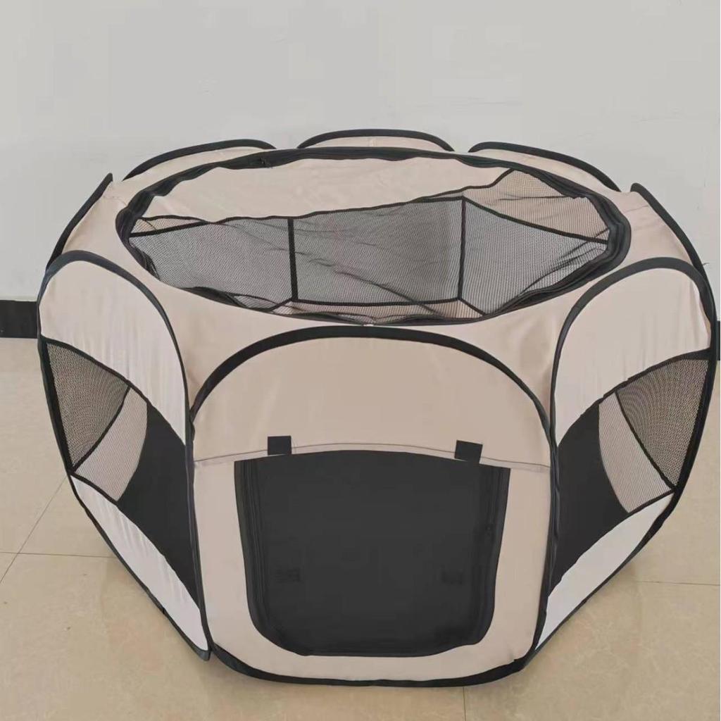 Oxford Cloth Folding Pet Playpen: Versatile Dog House In Multiple Colors