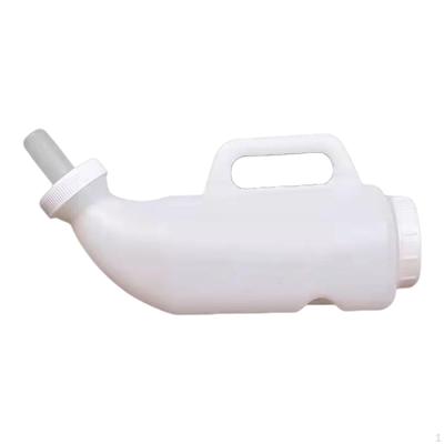 Kälbertränkflasche, Futterflasche Tasse Fütterung 2L mit Griff Lammhalter