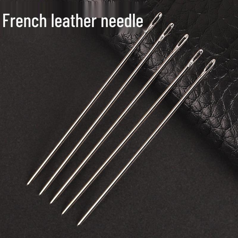 5-Piece French Leather Hand Sewing Needle Set for DIY Handmade Leather Goods