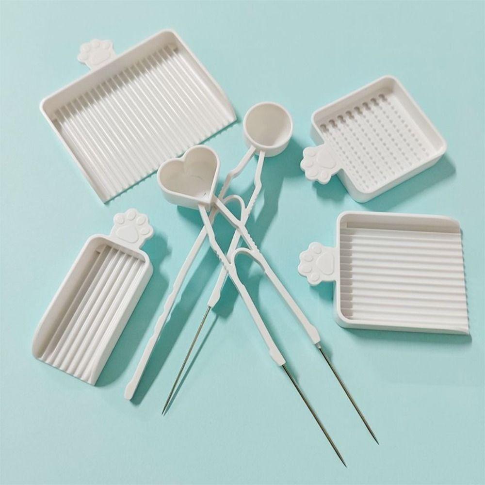 3/5Pcs/Set 2.6mm Beads Clips Pen Tray Kits Efficient Beads Picking Tray Kit Puzzles Pixel Art