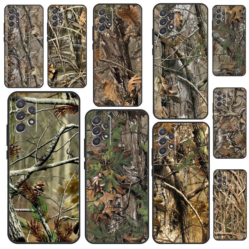 Hunting Camo Fundas For Samsung A53 A33 A23 A13 A73 A12 A22 A32 A42 A52 A72 A50 A51 A71 A14 A34 A54 Case