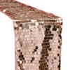 Sparkling Sequins Table Runner Fish Scale Glitters Table Cover  Underwater Themed Parties