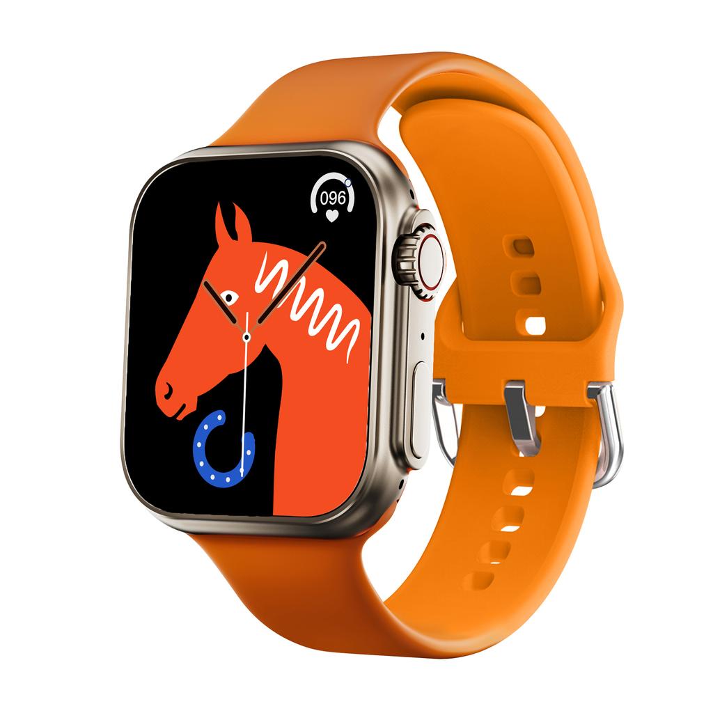 Ws8plus Iwo Watch Ultra Series 8 Men Sports Ws8 Plus Smartwatch Nfc Wireless Charger Sports Blue Tooth Call 2.0" For Ios Android