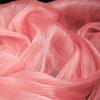 Handmade Pearlescent Floral Organza Wedding Stage Backdrop Fabric