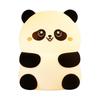Customizable Seven-Color Rechargeable Silicone Panda Night Light