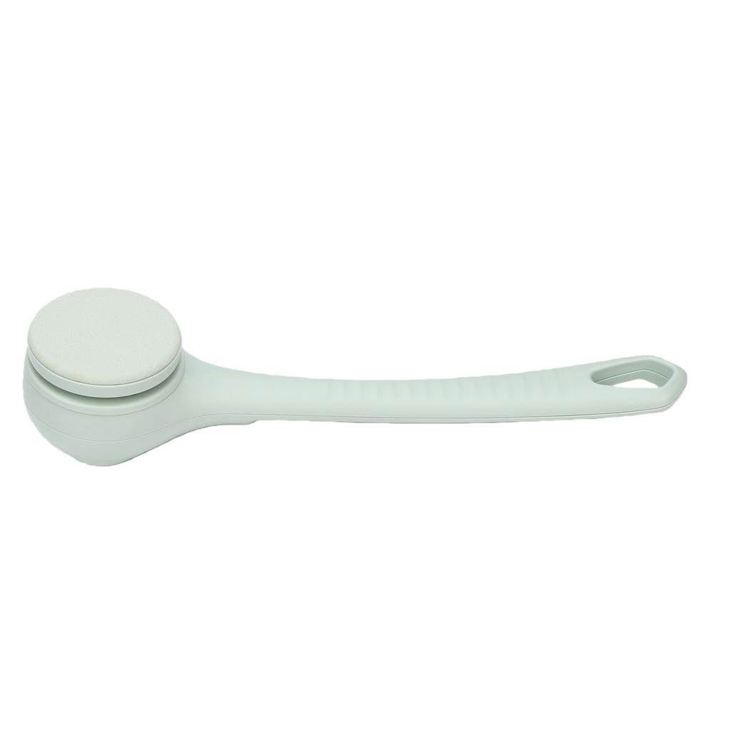 Electric Body Brush Back Scrubber for Shower Water Proof Long Dual Handle Body Scrubber with 2 Speeds for Cleansing