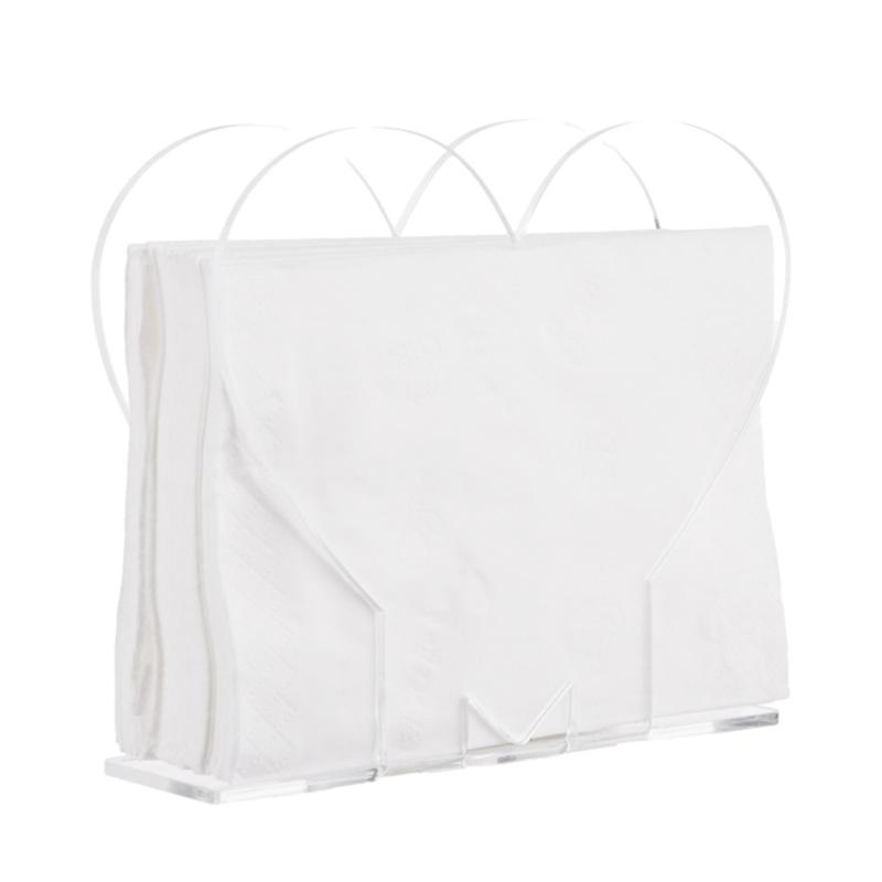 

YX012 Clear Acrylic Napkin Holder Rack Tables Napkin Dispenser Storage Container Holder Stand Tissue Box Type A
