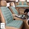 Plush Faux Rabbit Fur Car Seat Cushion: Luxurious Lumbar Support for Autumn and Winter Comfort