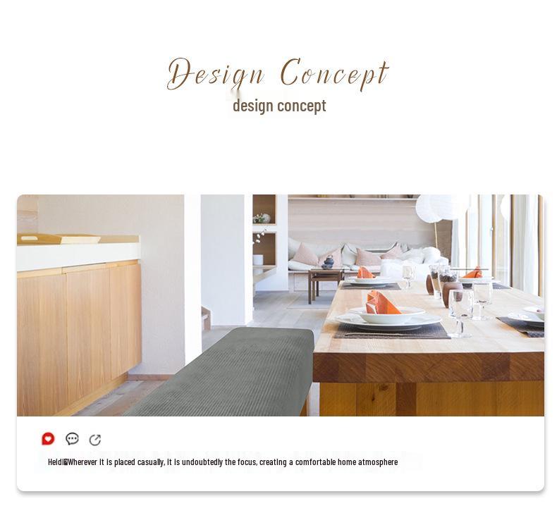 Huse elastice din catifea stil Nordic pentru bancă și taburet, pentru casă, hotel sau pian