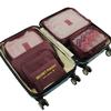 6 Pieces Travel Storage Bag Large Capacity Luggage Clothes Sorting Organizer Set Suitcase Pouch Case Shoes Packing Cube Bag