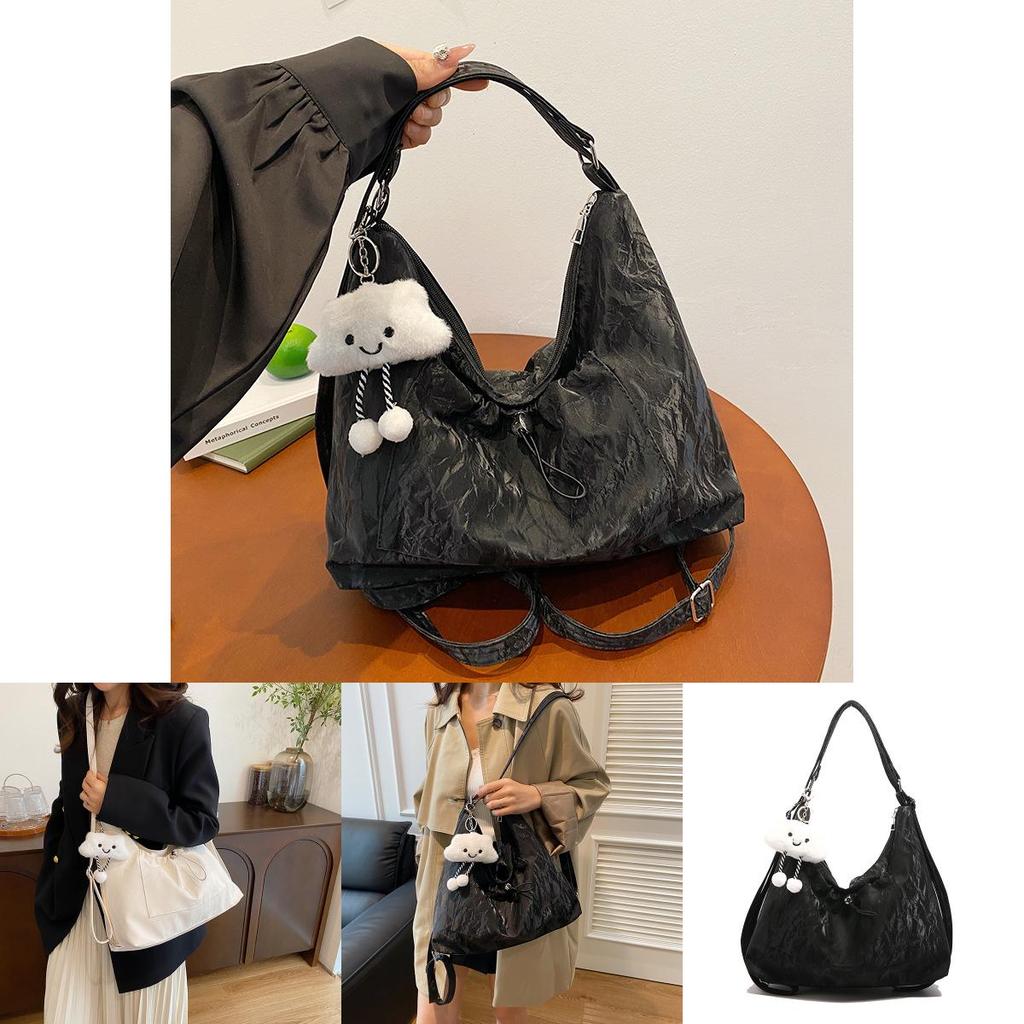 Stylish Large Capacity Tote Bag For Women In Fashionable Solid Colors Perfect For Everyday Use