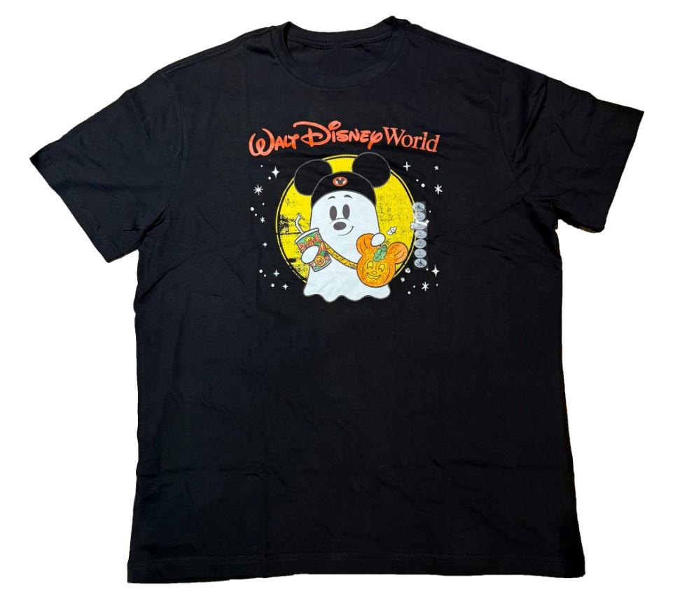 Disney 2025 Halloween Mickey Ghost Shirt For , Adults Family Matching XL