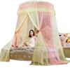 Summer New Luxury Mosquito Net Princess Elegant Bedding Curtains Dome Hanging Bedding Canopy Two-color Anti Insect Tent