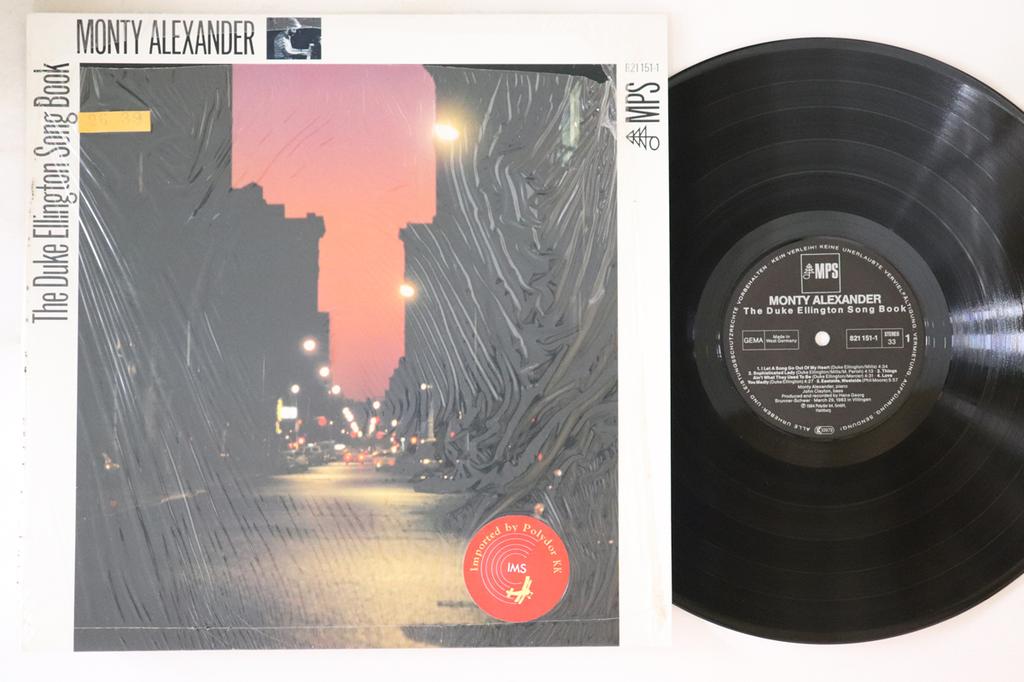 LP Record MONTY ALEXANDER - Duke Ellington Song Book 8211511 MPS 1984 Germany Jazz Used