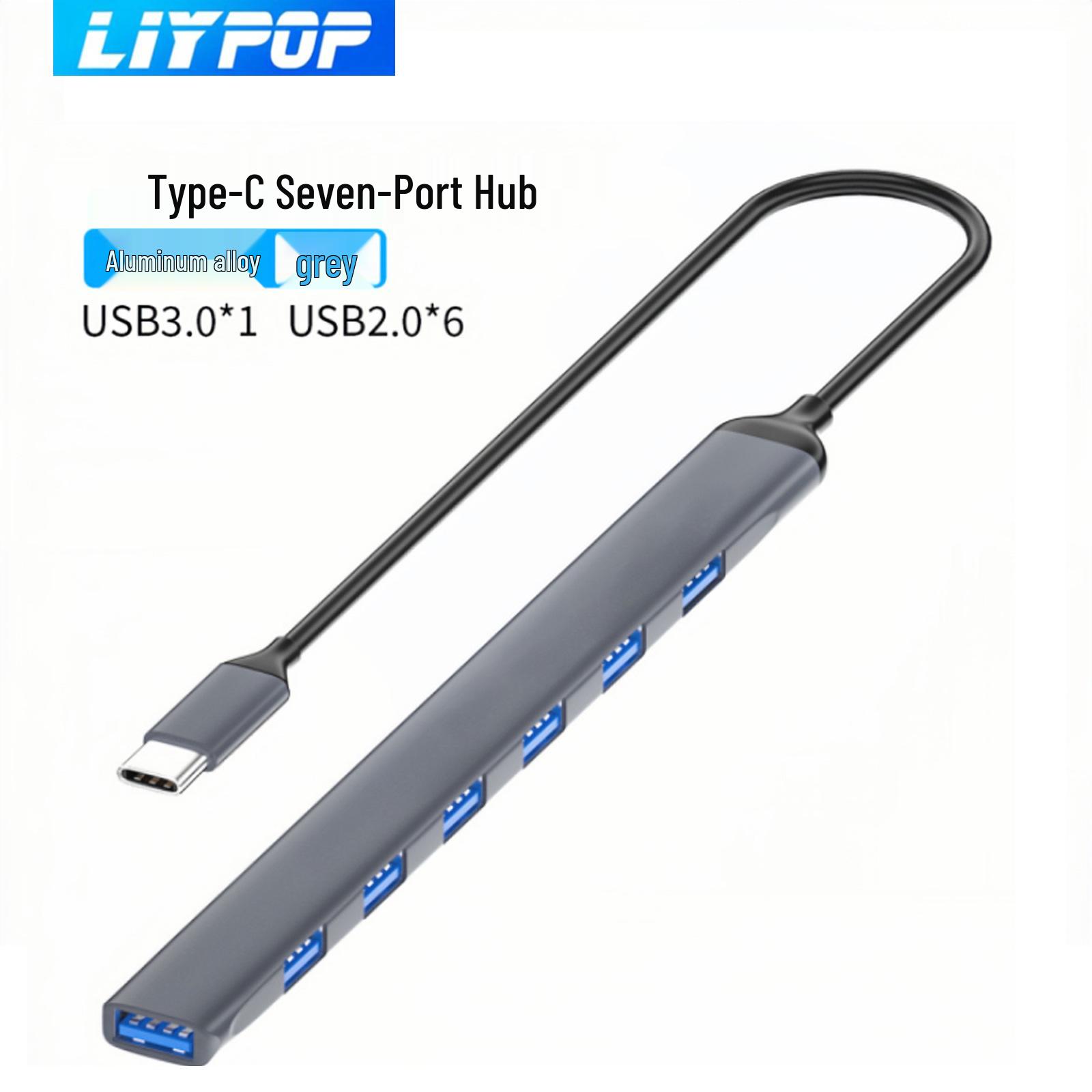 7-in-1 USB-C Laptop Docking Station & Multi-Port Car Charger