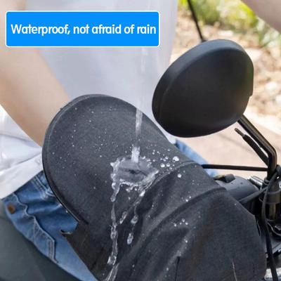 Uniwersalne Zimowe Rękawice Motocyklowe Pokrowce na Kierownicę Pasek Odblaskowy Ciepłe Pokrowce na Kierownicę Rękawice do Motocykli Skuterów Jazdy