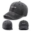 Car Logo Prints Vintage Denim Baseball Caps Men Woman Adjustable Outdoor Duckbill Caps For Benz AMG W212 W204 W168 W213 Stickers JD2