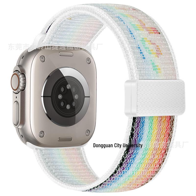 Kompatibles Apple iWatch Magnetverschluss Nylonband für Serie 10/9