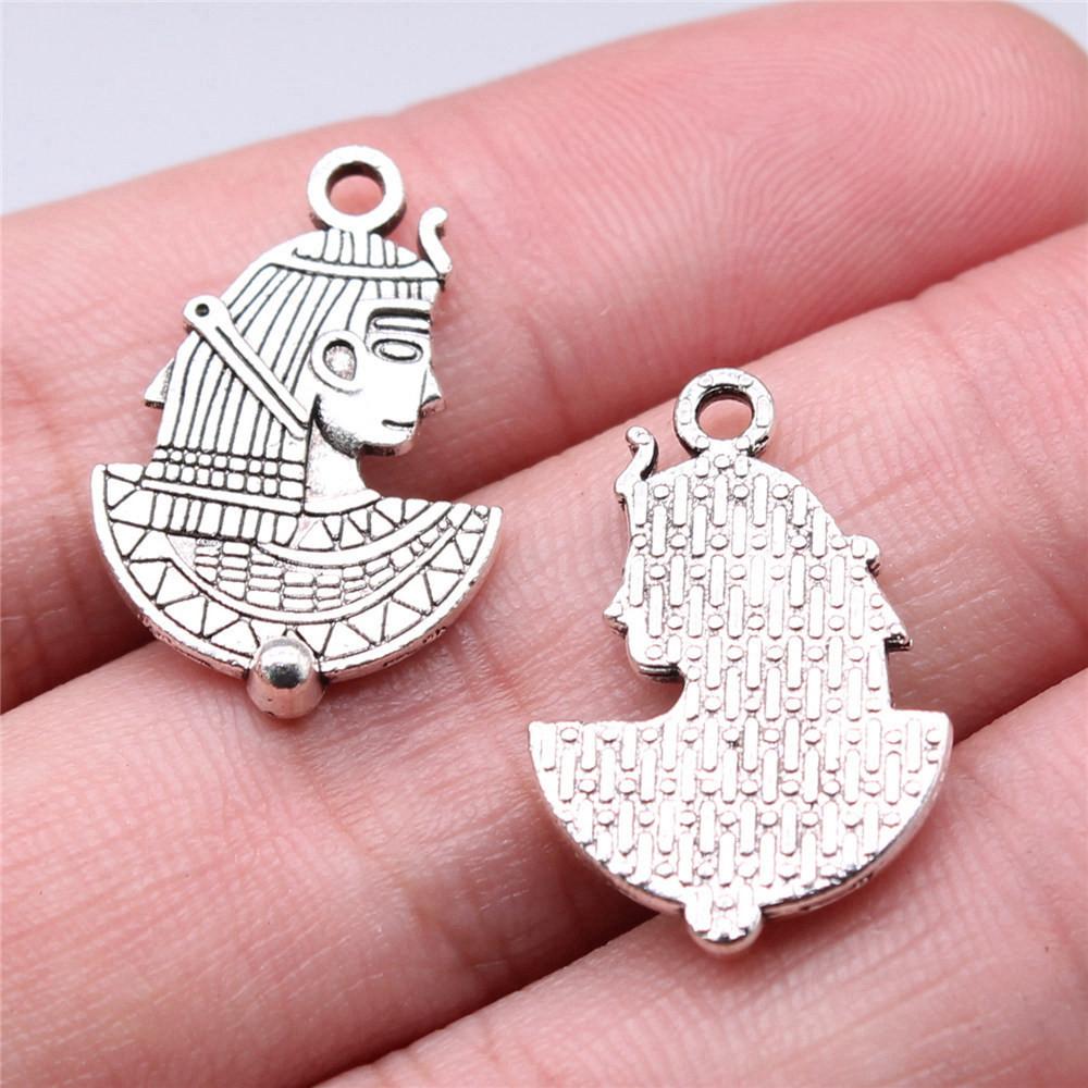 Egyptian Pharaoh Chief Charms Pendant Girl Jewelry Massive Kawaii Gifts For
