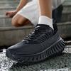 Herren Casual Sportschuhe Atmungsaktiv Leichtgewicht Laufschuhe Gepolsterte Dicke Sohle Höhenerhöhend Abriebfest Trendige Athletische Walking Schuhe