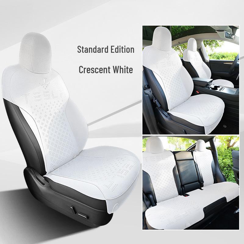 

Универсальная замшевая подушка на сиденье автомобиля с полуобхватом для Model Y/Model 3 - Всесезонная защита Standard