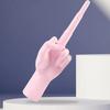 Telescopic Middle Finger Toy Funny Stress Relief Decompression Portable Gravity Finger Toy Prank Prop Kids Adults Birthday Gift