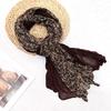 Eleganter Langer Schal Büro Damen Accessoire Knitteriger Schulterwickel Für Übergangswetter Mode Styling Accessoires