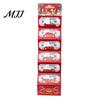 Christmas Gift Giving Supplies Money Card Holder with 6 Slots, Santa/Elk/Tree Theme Cash Box for Santa Claus Bills And Cards, Festive Cardboard
