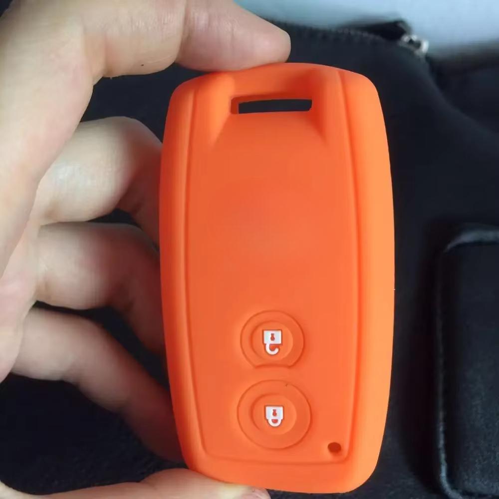 silicone rubber key cover case protect shell holder for SUZUKI Swift Sport SX4 SCORSS grand vitara 2 button key case