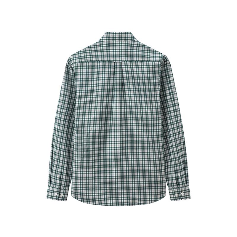 Navigare Men's Long-Sleeve Plaid Shirt