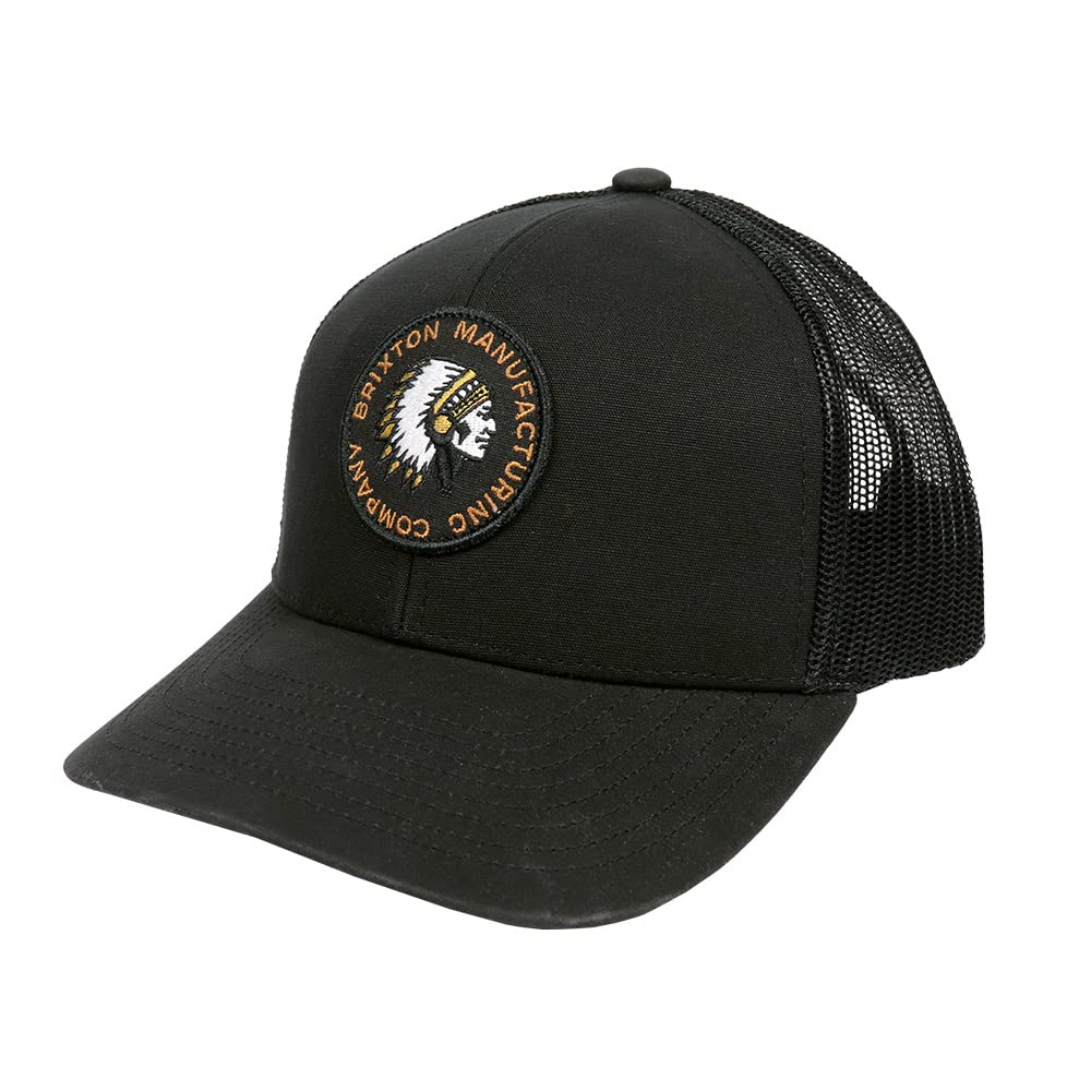 

Сетчатая кепка RIVAL STAMP X MP MESH CAP Hat Snapback Skater Skate Brand 6 Panel Black [BRIXTON] Мужская [Б/У] чёрный