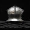 Medieval Knight Close Helmet with Stand Wearable Steel Armor