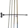 2 Pieces Marine Boat Fishing Rod Tamer Strap Holder Deck Mount Connector 18"