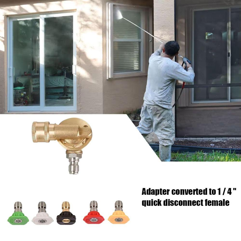 360 Degree Pivoting High Pressure Washer Kit Washer Accessori  Car Washing