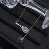 Elegant Badminton Racket Necklace With Crystal Accents Copper Jewelry For Women Gift