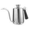 600ml Edelstahl Kaffeeausguss Kanne Teekanne Schwanenhals Hand-Drip-Kanne