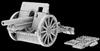 FTF 1/72 Scale Polish Skoda 100mm Type 14/19 Howitzer Plastic Model Kit PF72049 (Cannon)