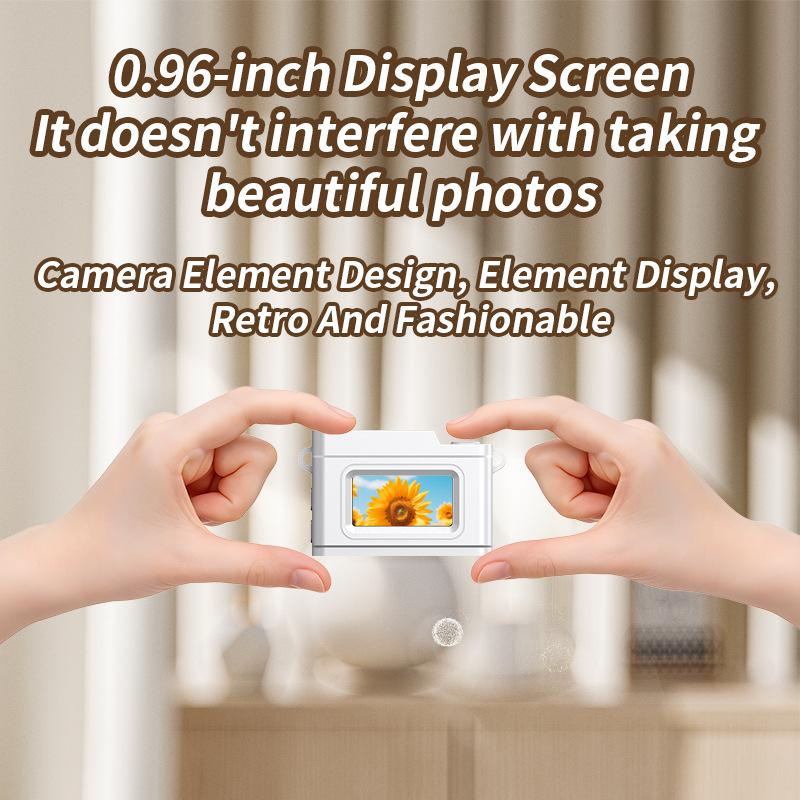 New HD 1080p Retro Mini Digital Camera Photo Video Keychain Camera Video Outdoor Cute Cameras Kids Gift With 0.96 Inch Screen
