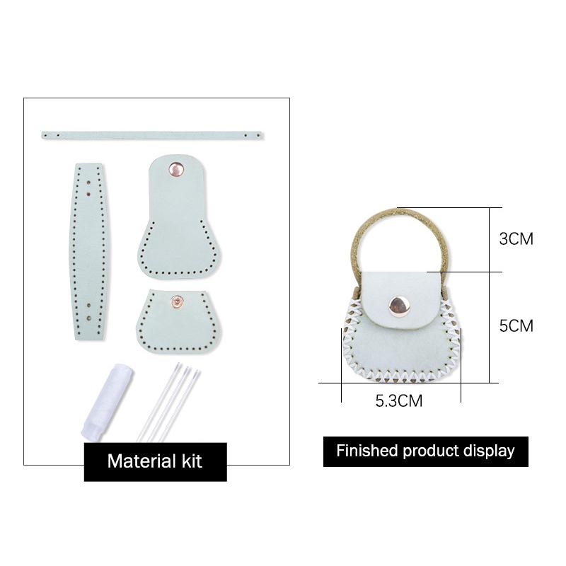 Mini Handbag Coin Purse Making Molds Keys Cute Keys Storage Bag Diy Craft Kit Handmade Stencils Wallet Making Mold Accessories
