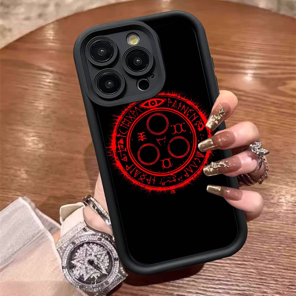 Silent H-Hill Horror Game Phone Case For IPhone 17 16 15 13 11 12 14 Pro Max Plus Silicone Cover Shell