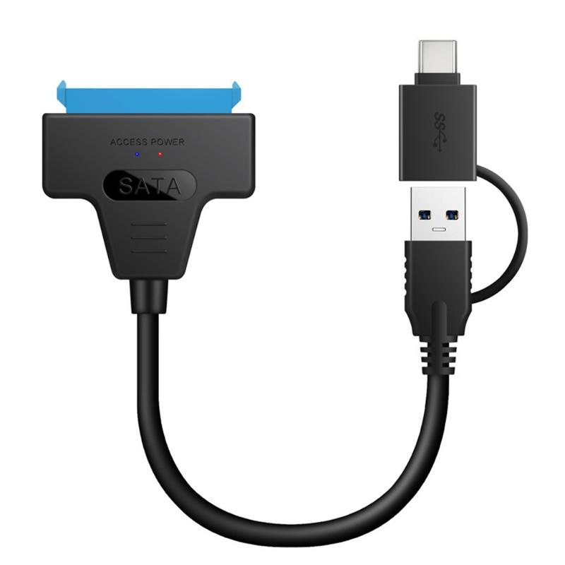 

SATA to USB 3.0 Adapter Cable Up To 6 Gbps for 2.5 SATA III External HDD SSD Hard Drive Cable Reader Converter Adaptor 1