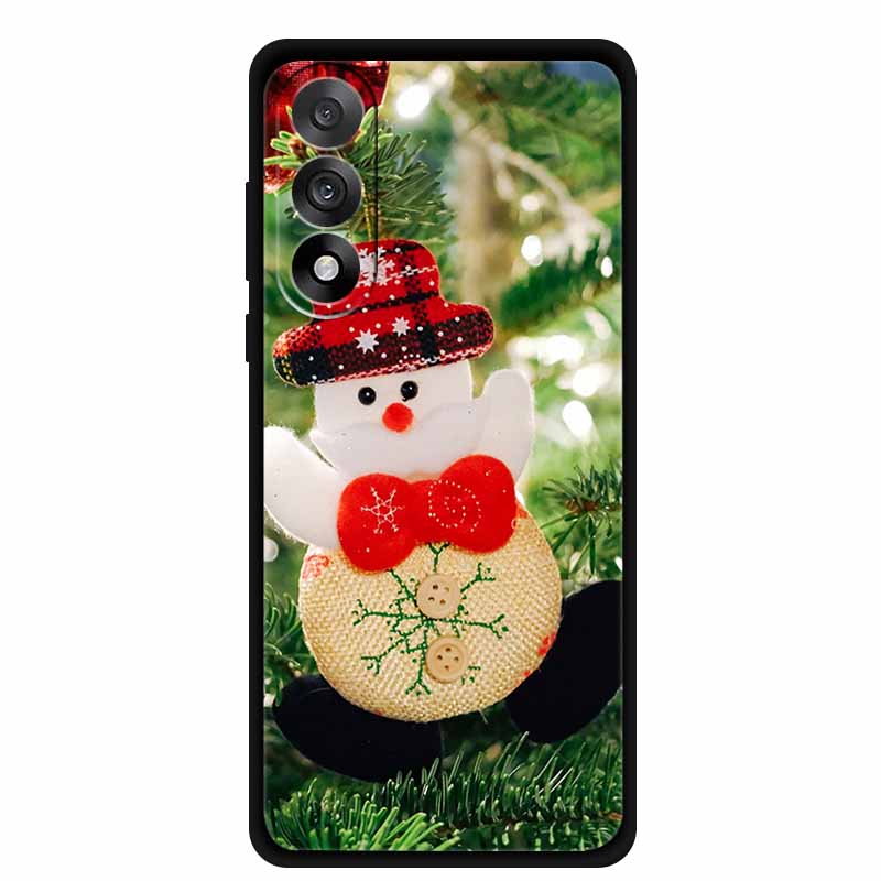 Christmas Phone Cases For OnePlus Nord 5 5G Case Shockproof Silicone Soft Black Cover Christmas Tree for 1+ Nord 5 5G Back Cover