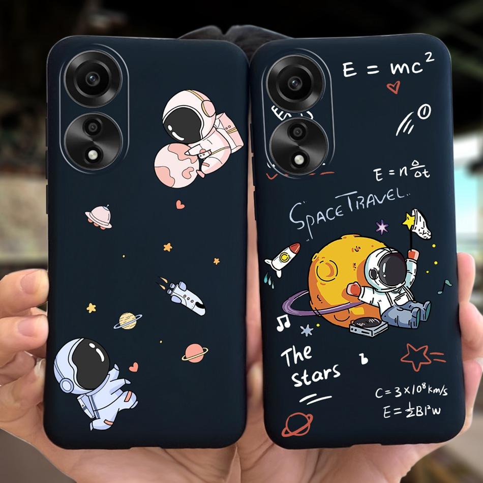 For OPPO A78 Case Oppo A78 4G CPH2565 Cute Fashion Candy Color Soft Silicone TPU Phone Back Cover For OppoA78 A 78 4G 2023